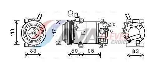 Compressor, air conditioning