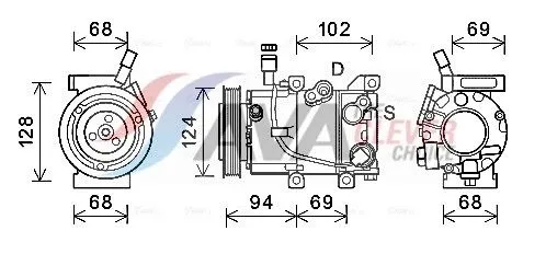 Compressor, air conditioning