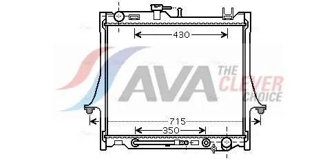 Radiator, engine cooling