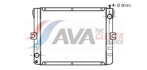 Radiator, engine cooling