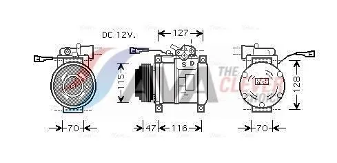 Compressor, air conditioning