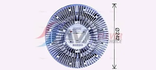 Clutch, radiator fan