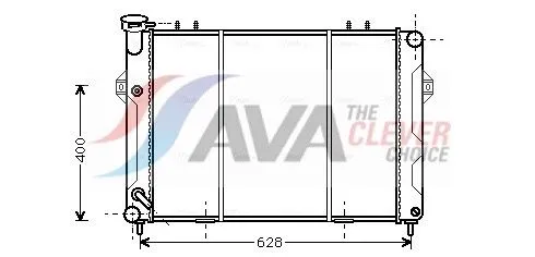 Radiator, engine cooling