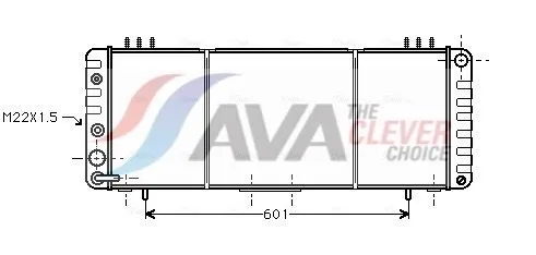 Radiator, engine cooling
