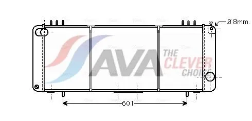 Radiator, engine cooling