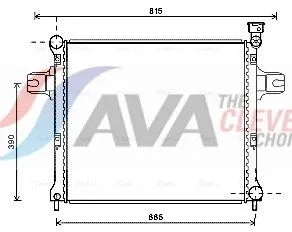 Radiator, engine cooling