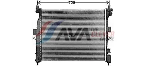 Radiator, engine cooling