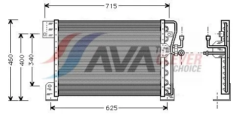 Condenser, air conditioning