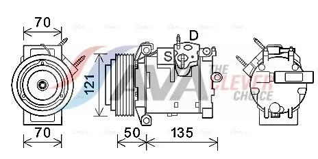 Compressor, air conditioning