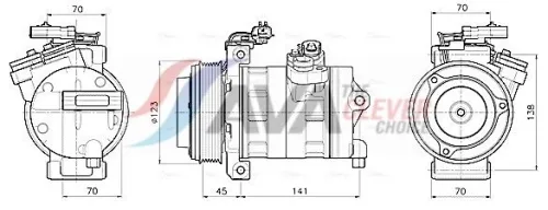 Compressor, air conditioning