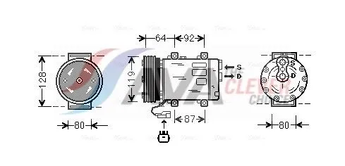 Compressor, air conditioning