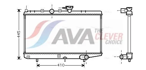 Radiator, engine cooling