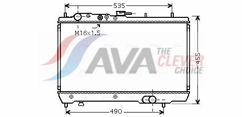 Radiator, engine cooling