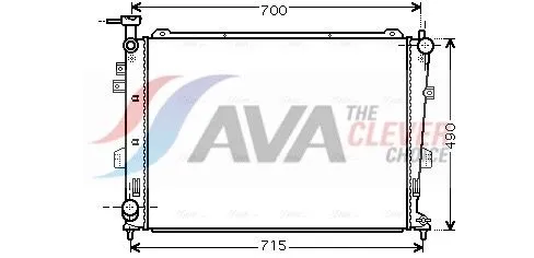 Radiator, engine cooling