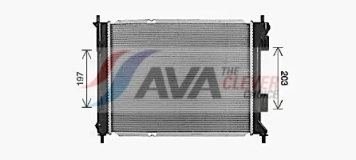 Radiator, engine cooling