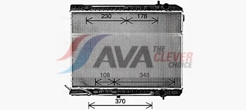 Radiator, engine cooling