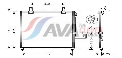 Condenser, air conditioning