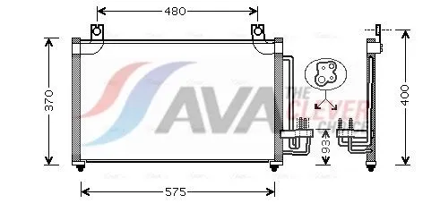Condenser, air conditioning