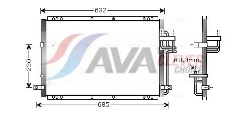 Condenser, air conditioning