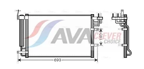 Condenser, air conditioning