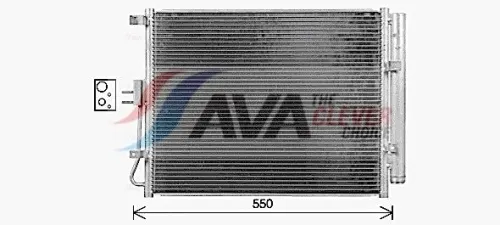 Condenser, air conditioning