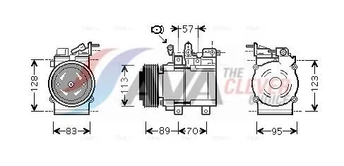 Compressor, air conditioning