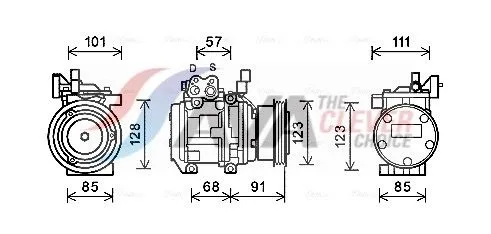 Compressor, air conditioning