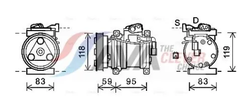 Compressor, air conditioning