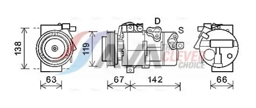 Compressor, air conditioning