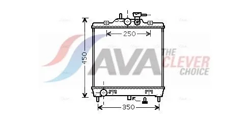 Radiator, engine cooling