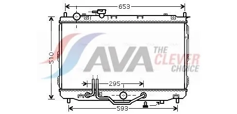 Radiator, engine cooling