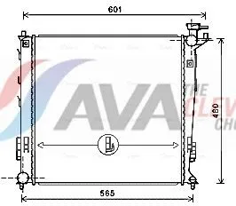 Radiator, engine cooling