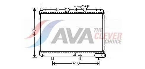 Radiator, engine cooling
