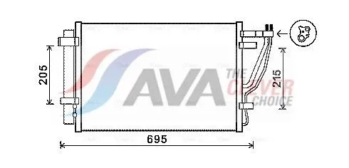 Condenser, air conditioning