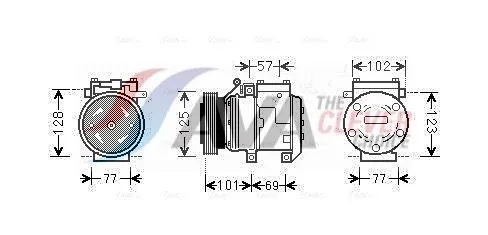 Compressor, air conditioning