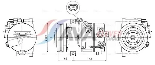 Compressor, air conditioning