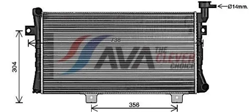 Radiator, engine cooling