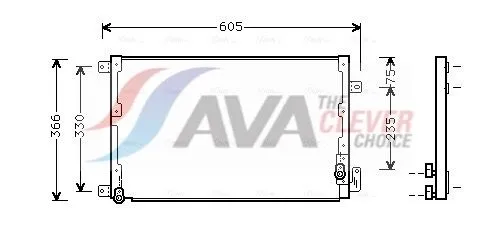 Condenser, air conditioning