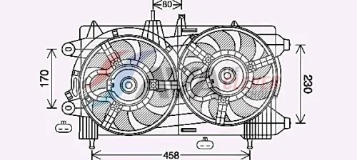 Fan, engine cooling