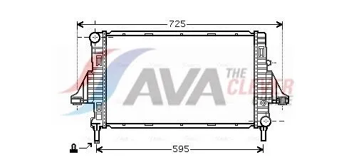 Radiator, engine cooling