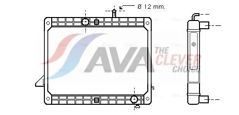 Radiator, engine cooling
