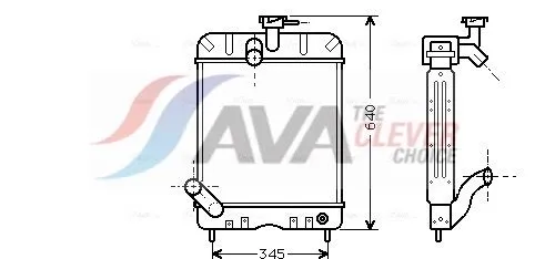 Radiator, engine cooling