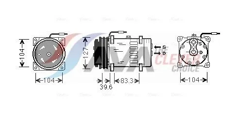 Compressor, air conditioning