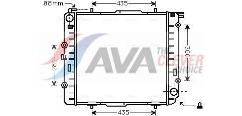 Radiator, engine cooling