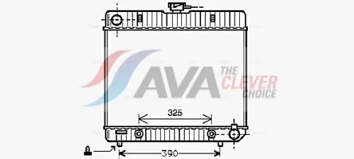 Radiator, engine cooling