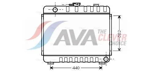 Radiator, engine cooling