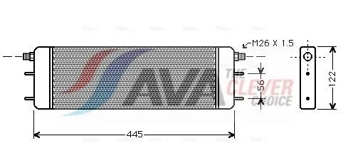 Oil Cooler, engine oil
