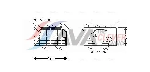 Oil Cooler, engine oil