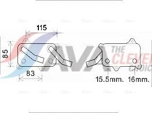 Oil Cooler, engine oil