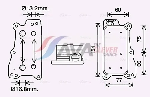Oil Cooler, engine oil
